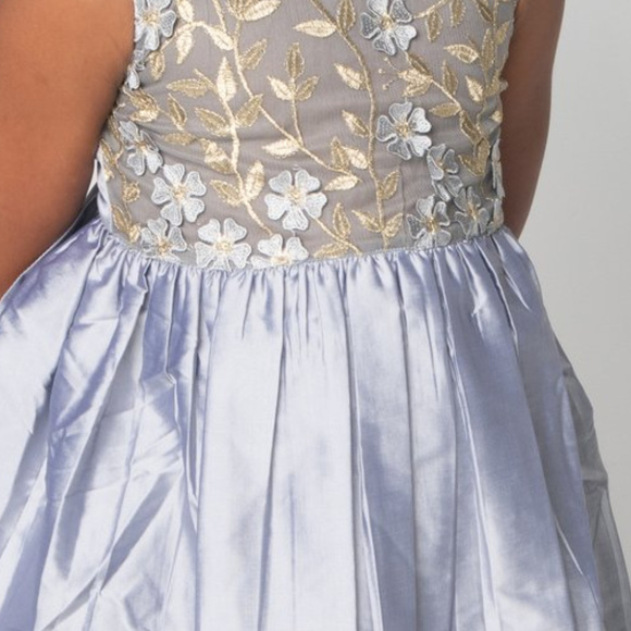 NEW Boho Kids Floral Embroidered Dress - Picture 4 of 5